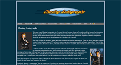 Desktop Screenshot of chasingautographs.com
